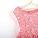 Gotd Summer Kids Baby Girls Floral Sleeveless Princess Dress Vest Clothes (3T, Pink )