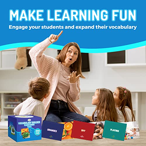 Vocabulary Builder Flash Cards Vol 2 300 Photo Cards with Learning