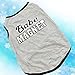 Joylive Summer Apparel Puppy Dog Pet Clothes Dog Casual Vest Cute Babe Magnet Gary Shirt