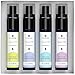 Natural Massage Therapy Oil Set - Infused with Organic Aromatherapy and Essential Vitamins - Coconut, Jojoba, Evening Primrose and Argan Carrier Oils - Muscle Pain Relief - Unscented Moisturizer (1oz)