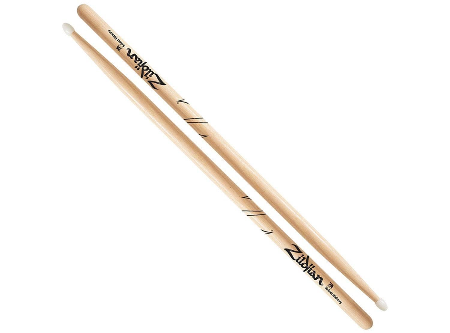 Zildjian Super 5B Hickory Drumsticks - Wood Tip