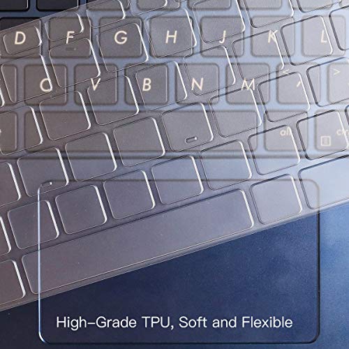 Clear Keyboard Cover for 14" ZenBook UX433FA UX433FN Laptop Keyboard
