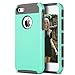 iPhone 5s Case,iPhone 5 Case,by Ailun,Soft TPU Bumper&Hard Shell Solid PC Back,Shock-Absorption&Anti-Scratch Hybrid Dual-Layer Slim Cover[Green]