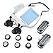 YOCTOSUN Head Wearing Watch Repair Magnifying Glass Double Eye LED Lighted Jeweler Glasses Magnifier 10x 15x 20x 25x