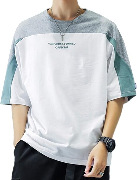 Amazon Infabe Tシャツ メンズ 半袖 無地 五分袖 カットソー 吸汗速乾 軽量 柔らかい 快適な 5分袖 Tシャツ Tシャツ カットソー 通販