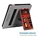CaseBot Stand Case for Kindle Oasis (10th/9th Generation, 2019/2017 Release) - Premium PU Leather Sleeve Cover with Card Slot and Hand Strap, Library