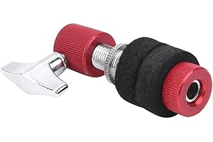 CICIGLOW Hi-Hat Cymbal Clutch Drum Kit Fittings for Hi Hat Cymbal with Red and Black for Your Choices