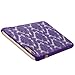 iPhone 6 Plus Case, Style4U iPhone 6 Plus [Purple] Flower Damask Design Slim Fit Case Cover for Apple iPhone 6 Plus 5.5 Inch with 1 Stylus and 1 HD Clear Screen Protector [Purple]