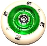 Envy Solid Scooter Wheel 100mm White / Green