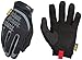 Mechanix Wear: Utility Work Gloves with Secure Fit, Touchscreen Capable, High Dexterity, Synthetic Leather Glove for Multi-purpose Use, Work Gloves for Men, Black (Black, Small)