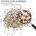 DIY 5D Diamond Painting Kit, ONE Phoenix Full Round Drill Cat Theme Large Paintings Kits, Clearance Rhinestone Diamond Arts Craft for Home Wall Decor, Contain Painting Tools (50x40CM/55x45CM)