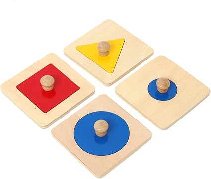 rompecabezas de madera figuras geometricas