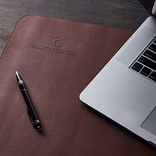 Gallaway Leather Desk Mat,Desk Writing Pad Office Desk Pad, Large 36
