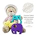 Teething Toys and Teethers By Tulamama. Bendable & Freezer friendly. Highly Recommended by Moms. 100% Silicone (similar to nipples & pacifiers), BPA & Phthalates Free, FDA Compliant. Owl   