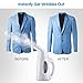 Handheld Garment Steamer, YEVITA Clothes Steamer Iron for Fabric Sterilizer, Fast Heat Up & Auto Shut Off, 120ML Portable for Travel & Home Use