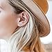 PAVOI 14K Rose Gold Plated CZ Simulated Diamond White Opal Earrings