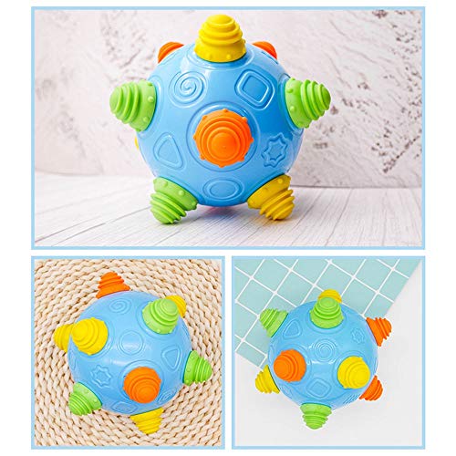 Baby Music Shake Dancing Ball Toy, BPA Free Bouncing Sensory Developmental Ball for Boys and Girls