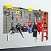 Proslat 33013 Basic Bundle with Slatwall Panels and Hook Kit, Light Grey
