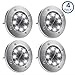 Solar Ground Lights,Garden Pathway Outdoor In-Ground Lights With 8 LED(4 PACK)