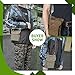Ranboo Retro Cell Phone Purse, Men’s Shoulder Phone Pouch with Belt Loop Clip for iPhone XS Max XS XR 7 8 Plus Galaxy S9 S8 Plus Note 9 8 Small Crossbody Bag 7.9” Pockets Canvas Waist Wallet Bag Green