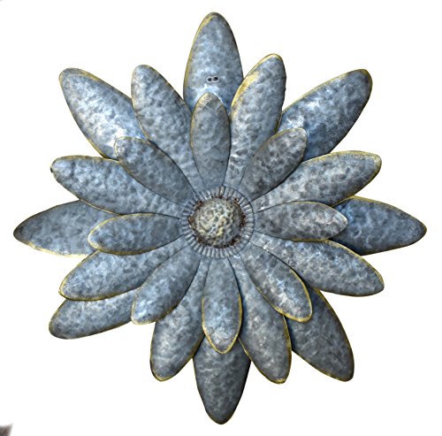 Daisy Dimensional Antique Tin Galvanized Metal Flower Petals