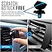 Car Mount, Kawany [Air Vent Magnetic] Car Mount Holder for Phones [Hexa Neodymium Core] Car Mount Phone Holder for Galaxy S7 S6 Edge Note 5 4 LG G5 G4 iPhone 6 6S SE Plus Nexus 5X 6P More - Black