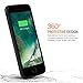 iPhone 7 Plus Battery Case,iPosible Extra Slim Rechargeable Protective Charging Case 4000mAh,Portable Charger Cover with LED Indicator for iPhone 7 Plus (5.5 inch)