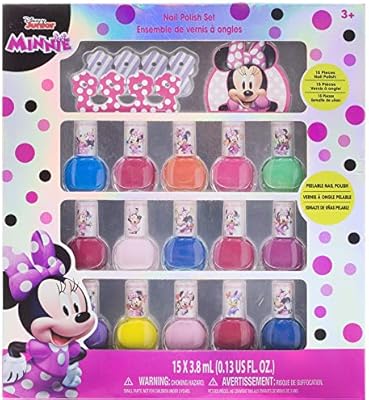 minnie mouse nail polish set