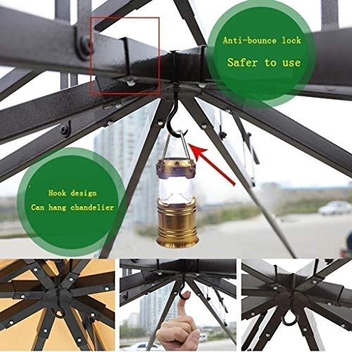 HLZY Gartenmöbel Pavillon 20x10 FT Pavillon for Patios, Außen Canopy Patio Pavillon, Villa Garden Pavillon for Rasen… – Bild 3