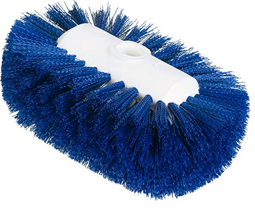 Carlisle 4004114 Sparta Spectrum Flare Head Tank and Kettle Brush, Blue Polyester Bristles, 7-1/2