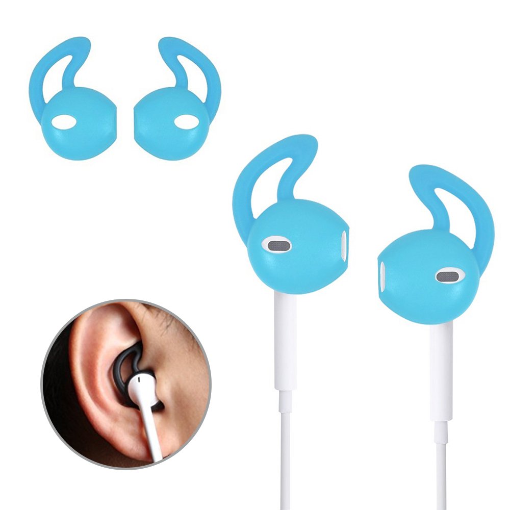 Teepao Apple Earpod Cover Waterproof Soft Silicone Sport Earbud Hanging