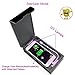 Smartphone Sanitizer Portable UV Light Cell Phone Sterilizer,with Phone Charger and Aromatherapy Function,Cleaner for all IOS&Andriod cellphone,Iphone/Samsung/LG, Watch and Jewelry (Black)