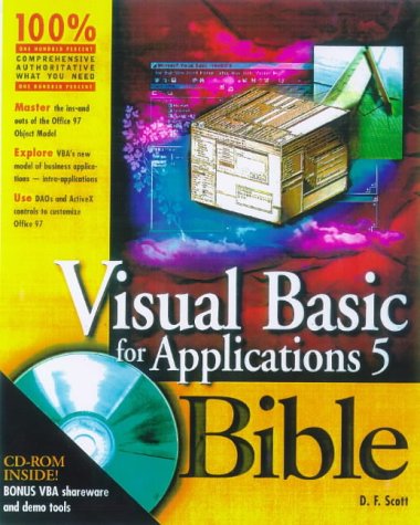 Visual Basic for Applications 5 Bible, by Joel Scott Visual Basic for Applications 5 Bible, by Joel Scott