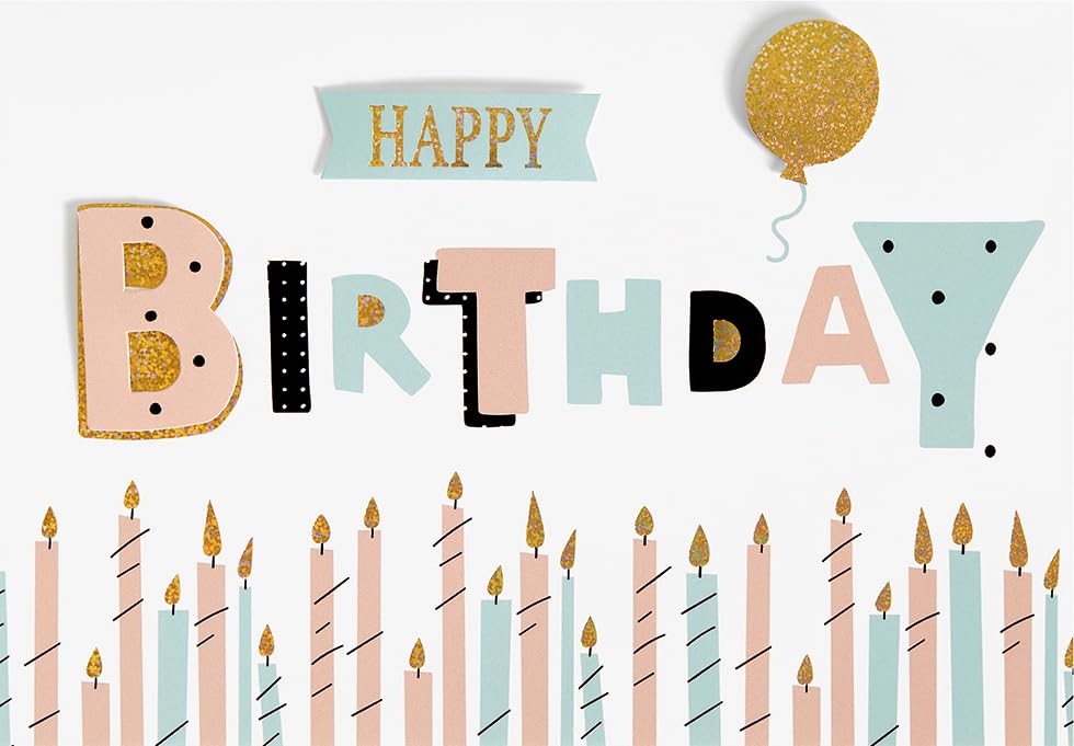 Lifestyle Birthday Card - Happy Birthday, Landscape - 11.6 x 16.6 cm