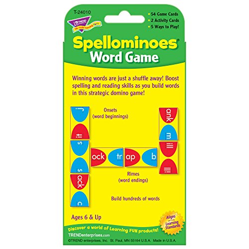 Trend Spellominoes Challenge Cards Card Game
