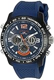 U.S. Polo Assn. Sport Men's US9557 Analog-Digital Blue Watch