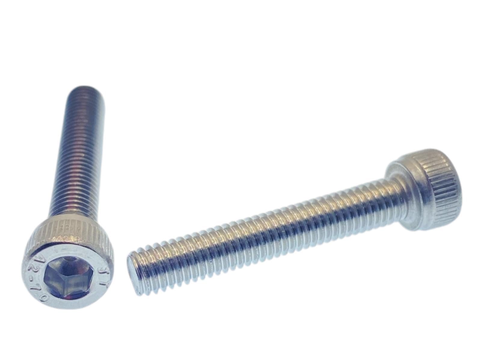 M5 x 30mm Allen Socket Head Cap Screws (20pk) - ISO 4762 A2-70 Stainless Steel Allen Hex Drive Machine Screws - Full Thread Metric Fasteners for DIY, Engineering, 3D Printing M2 M3 M4 M5 M6 M8 (20pk)