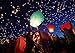 Maikerry Flying Paper Lanterns Sky Lanterns Chinese Wish Lanterns for Birthday Wedding Party Chinese Lanterns Assorted Colors100% Biodegradable Environmentally Friendly!(10pcs)