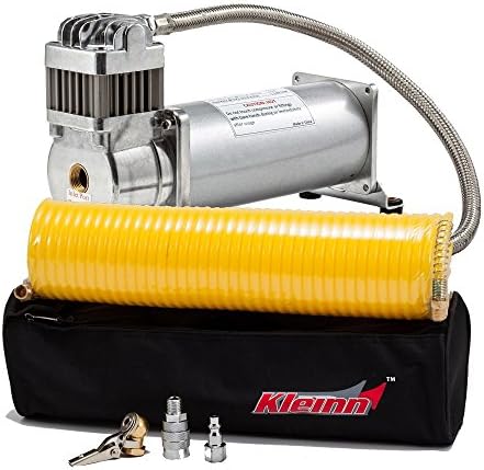 6450RC Compressor Upgrade Kit for JKOBA System for 2007 ¨C 2016 Jeep Wrangler JK 4-Door (with JKOBA installed), 150 PSI Compressor, Remote Tire Inflator, Wiring &amp; Hardware, JK6450