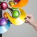 Bits and Pieces - Prismatic Posy Wind Spinner - Decorative Kinetic Wind Mill - Unique Outdoor Lawn and Garden Décor, Lawn Ornament