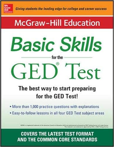 Mcgraw Hill Education Basic Skills For The Ged Test Mcgraw Hill