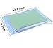 12 Pcs A4 Waterproof Zipper File Bags Mesh Document Bag Storage Pouch for Office Document, Magazine, Toys, Cosmetics,Travel Accessories Organizer