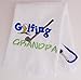 GOLFING GRANDPA TOWEL W/ GROMMET & SPRING CLIP