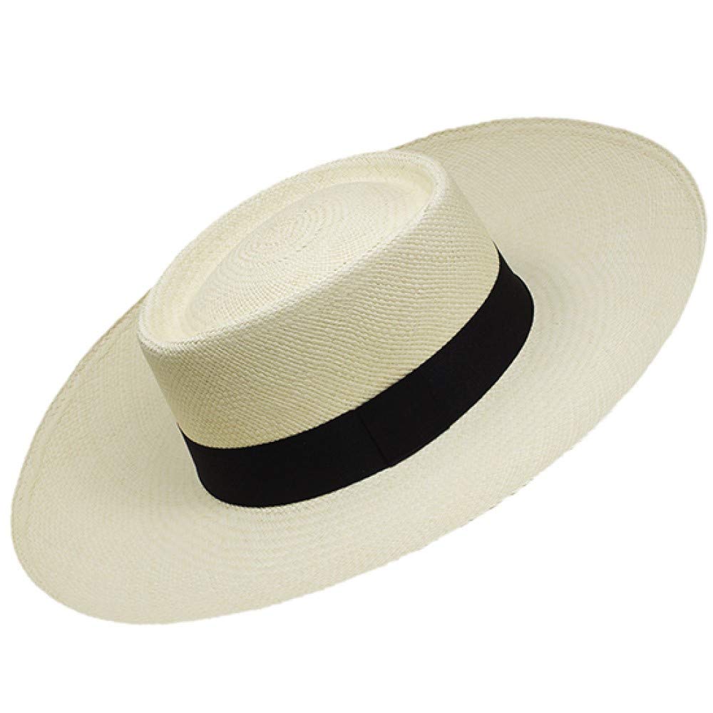Wide Brim Straw Hat Gamboa Genuine Panama Hat Gambler Panama Hats