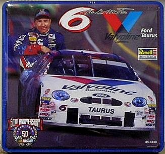 Revell Monogram #4140 Valvoline #6 Nascar Kit in Tin 1:24
