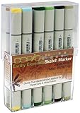 Sketch Stamp Set 12/Pkg, Earthy Elements