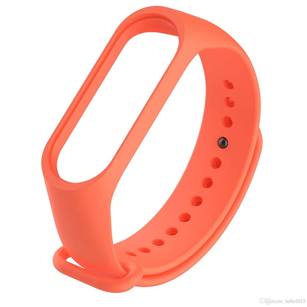 Xiaomi Replacement Watch Strap for Mi Band 3 Activity Tracker - Electric Orange,MYD4099TY
