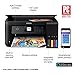 Epson Expression ET-2750 EcoTank Wireless Color All-in-One Supertank Printer with Scanner and Copier (Renewed)