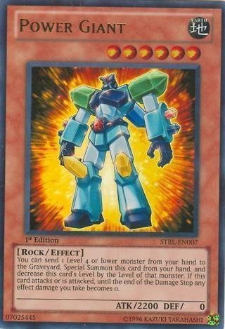 Yu-Gi-Oh! - Power Giant (STBL-EN007) - Starstrike Blast - 1st Edition - Ultra Rare