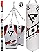 RDX Punching Bag UNFILLED Set Kick Boxing Heavy MMA Training with Gloves Punching Mitts Hanging Chain Muay Thai Martial Arts Available in 4FT 5FT